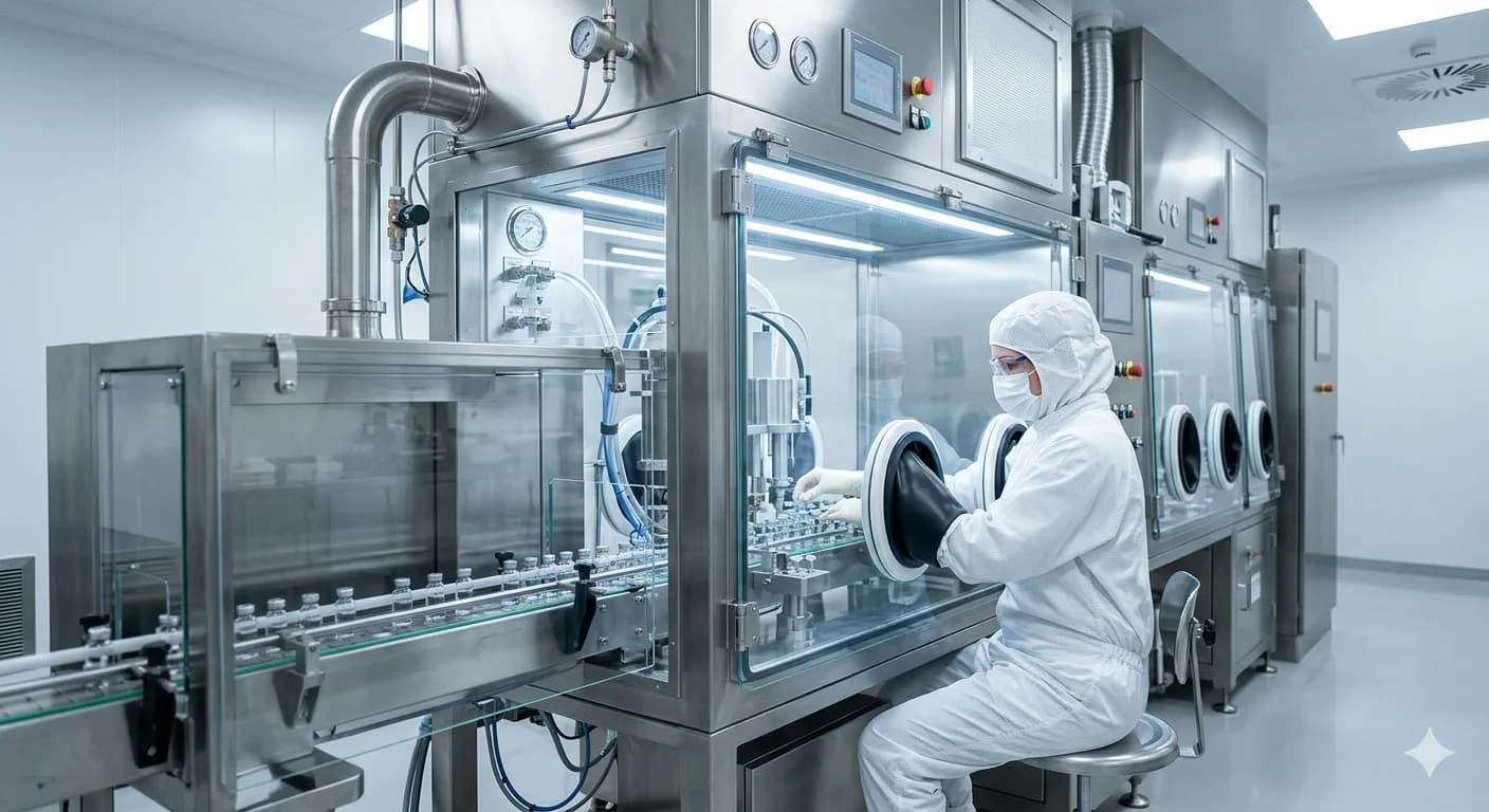 Système de confinement pour la manipulation des API à haute activité en fabrication pharmaceutique